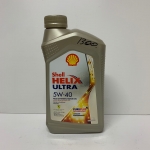 Моторное масло Shell Helix ultra 5w40, 1л